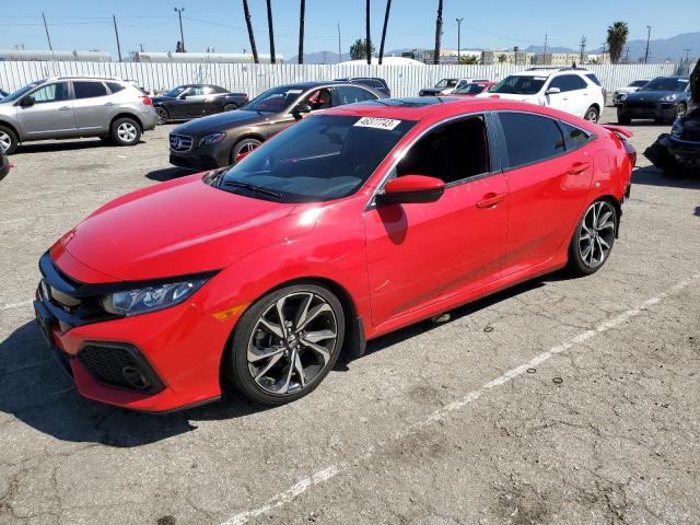 honda civic si 2018 2hgfc1e50jh701793