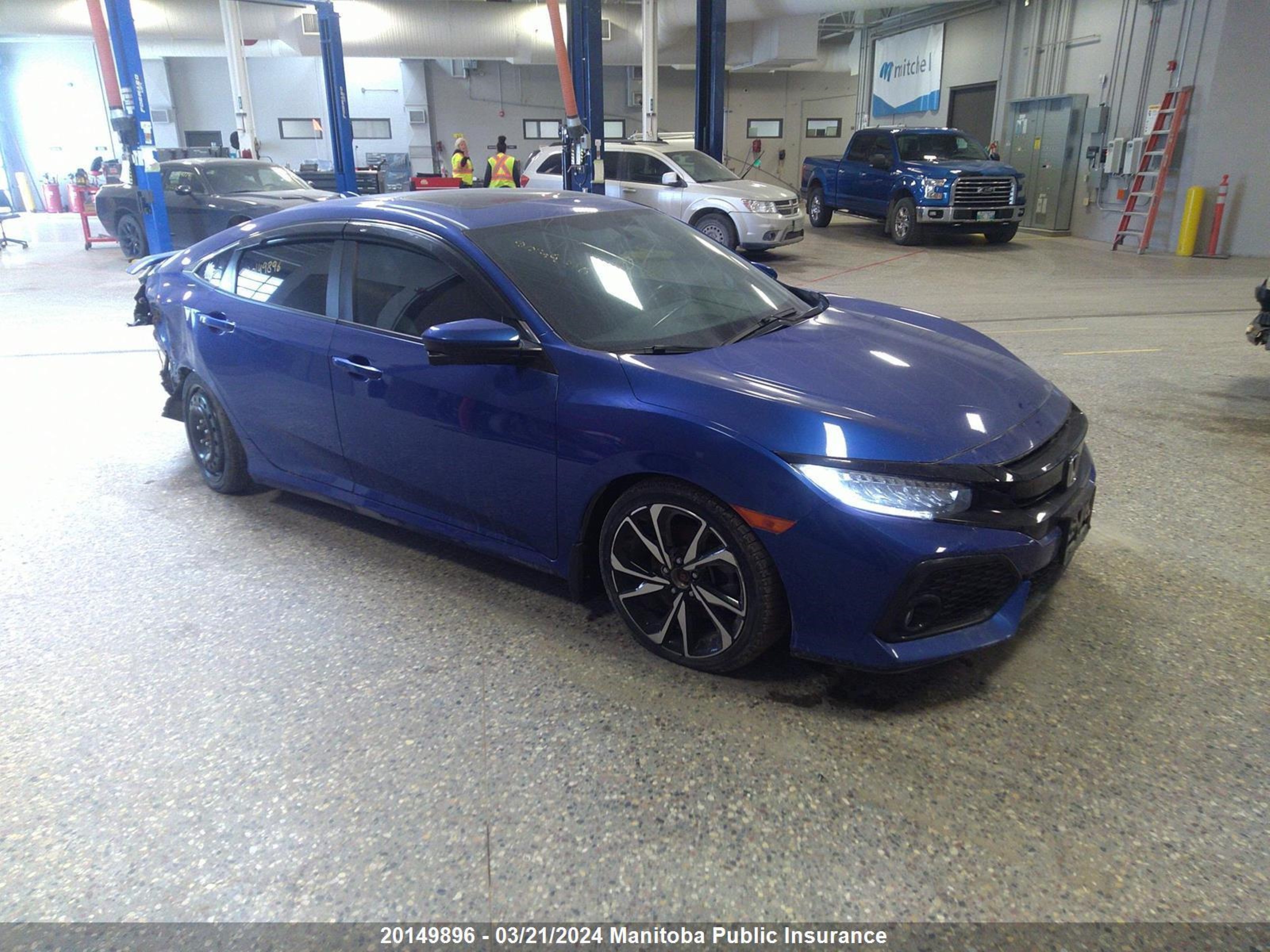 honda civic 2019 2hgfc1e51kh201028