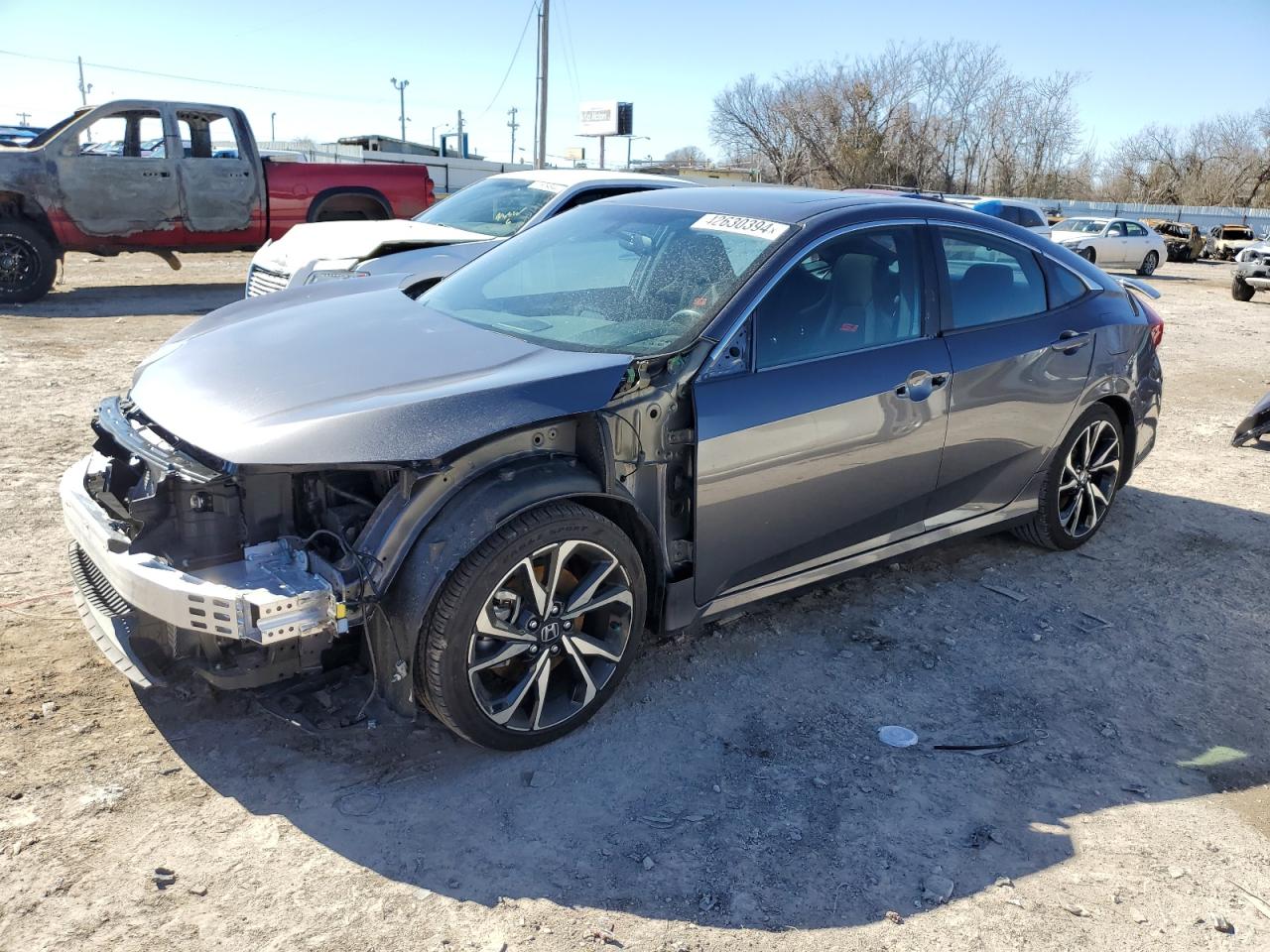 honda civic 2019 2hgfc1e51kh705210