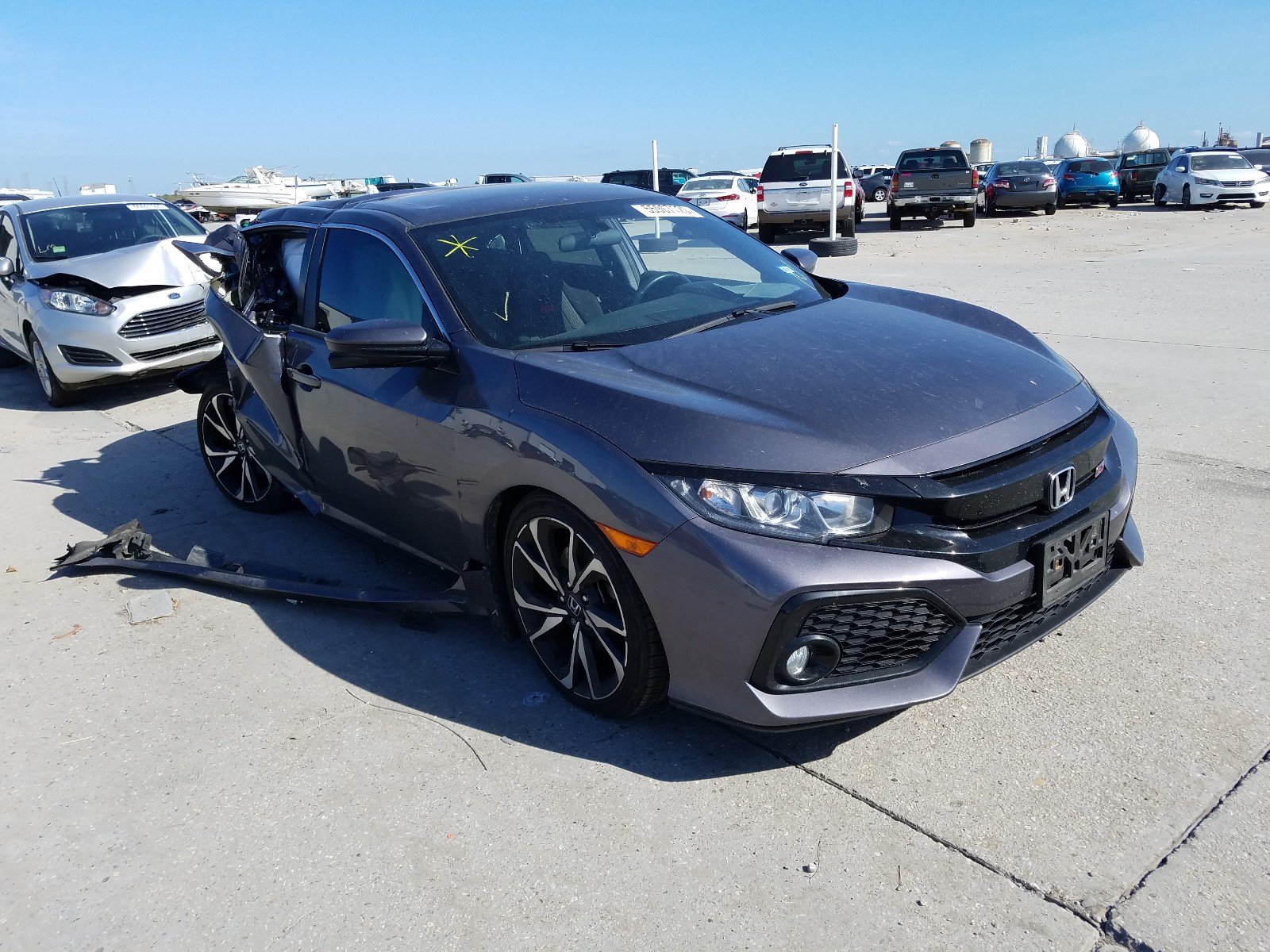 honda civic si 2018 2hgfc1e52jh708762