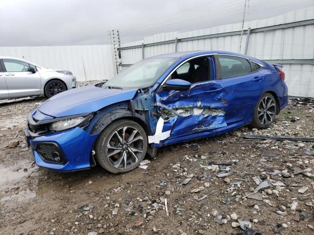 honda civic si 2018 2hgfc1e53jh700945