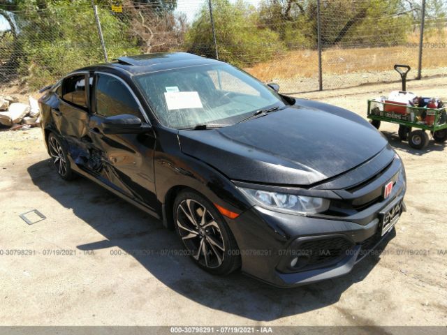 honda civic si sedan 2018 2hgfc1e55jh706231