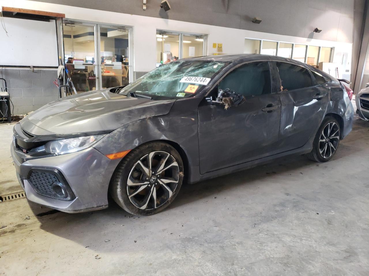 honda civic 2018 2hgfc1e55jh707606