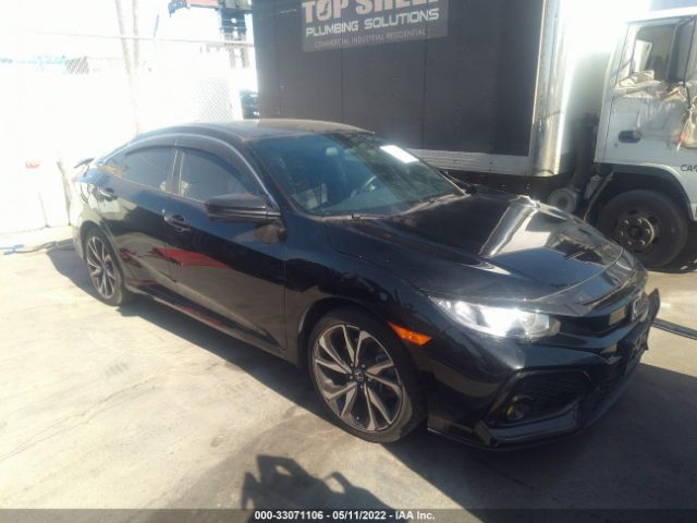 honda civic si sedan 2019 2hgfc1e55kh700544