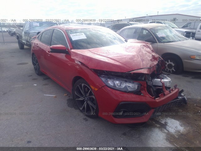 honda civic si sedan 2018 2hgfc1e56jh708327