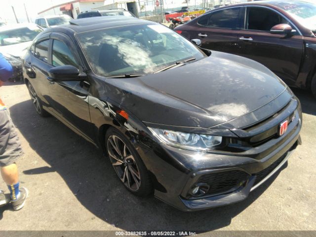 honda civic si sedan 2019 2hgfc1e57kh705826