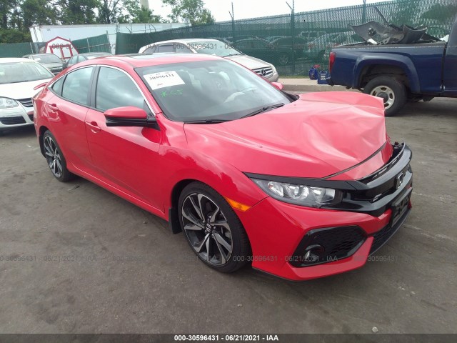 honda civic si sedan 2019 2hgfc1e57kh706085