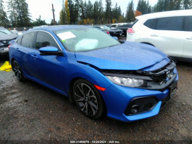 honda civic si sedan 2018 2hgfc1e58jh709253