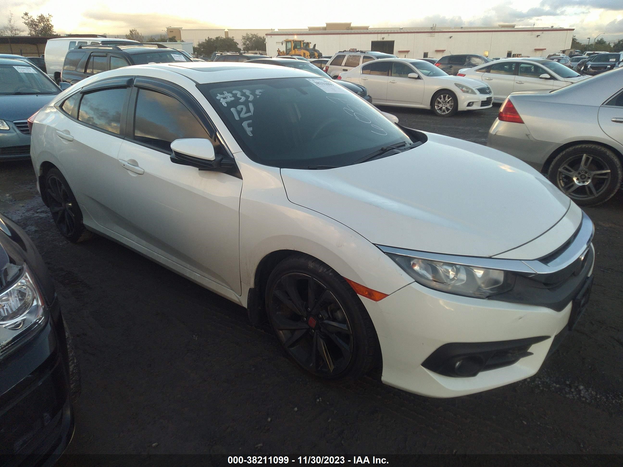 honda civic 2017 2hgfc1f30hh656037