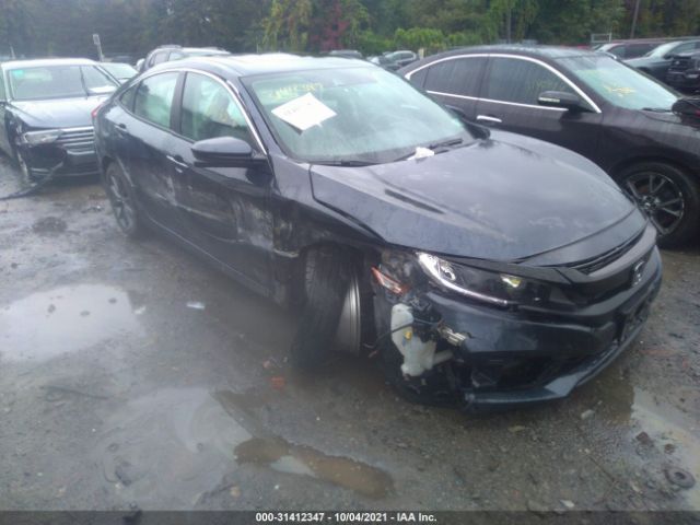 honda civic sedan 2019 2hgfc1f31kh651985