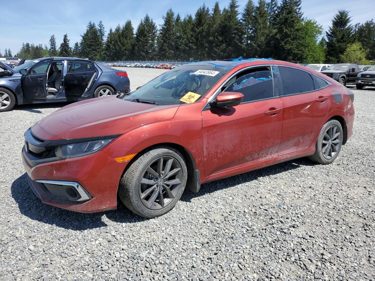 honda civic 2021 2hgfc1f37mh705244