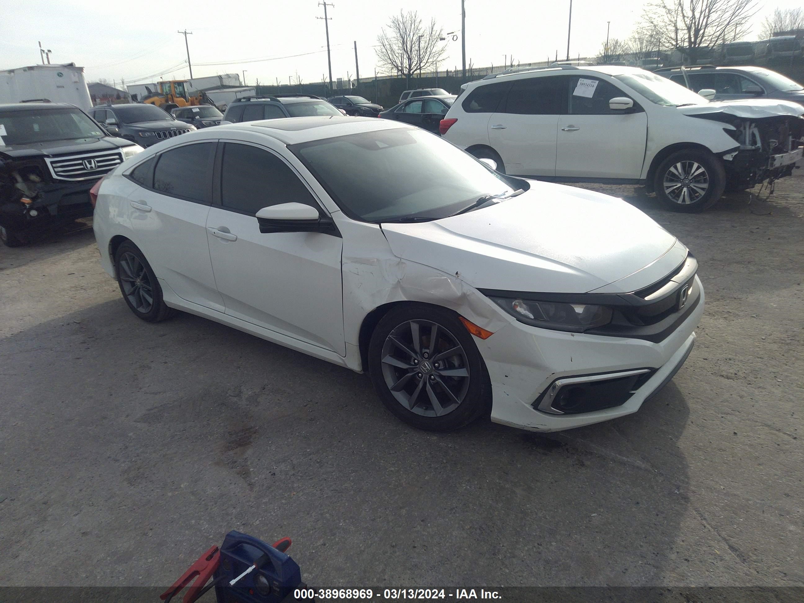 honda civic 2019 2hgfc1f38kh651174