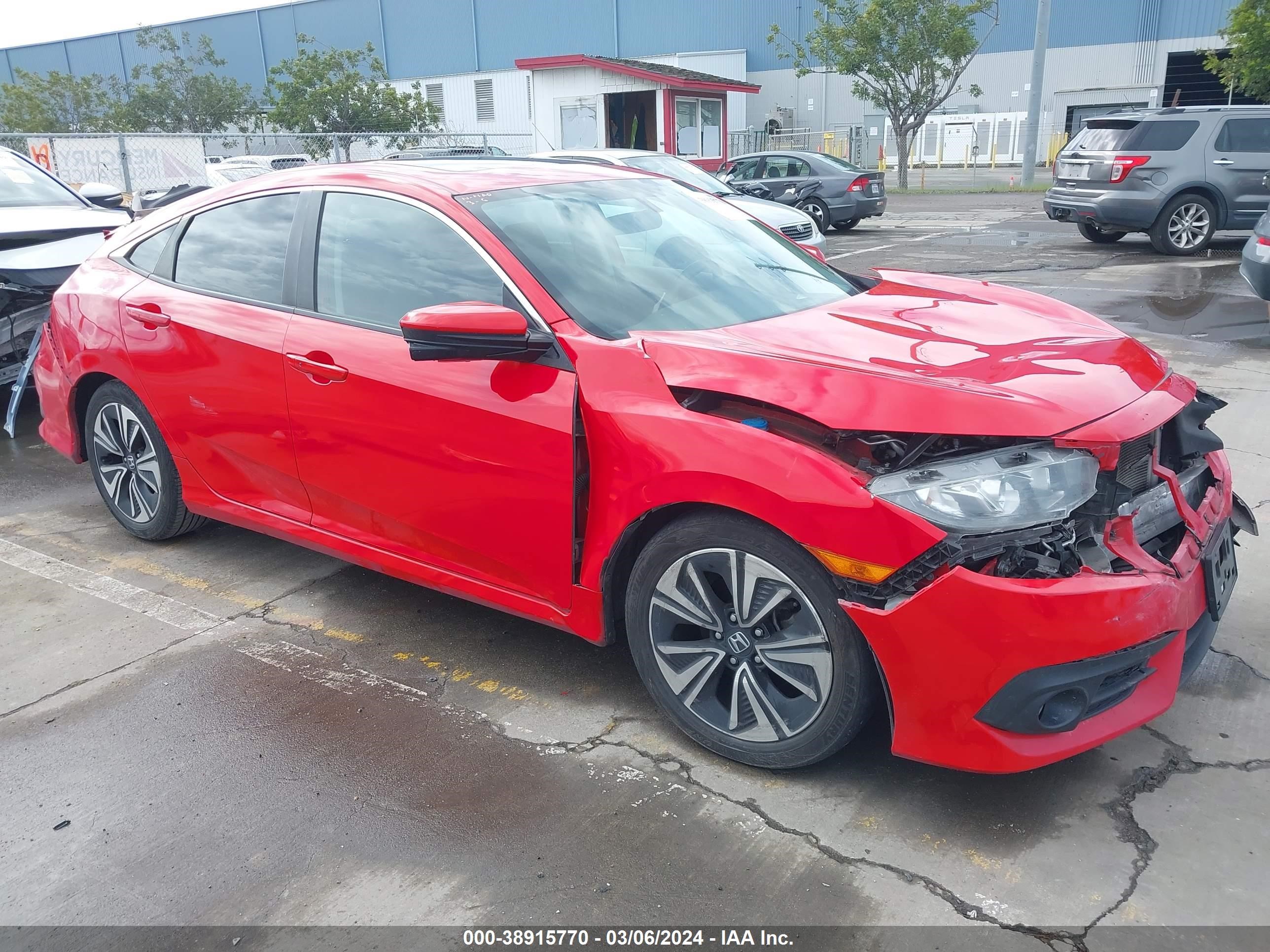 honda civic 2016 2hgfc1f39gh658318