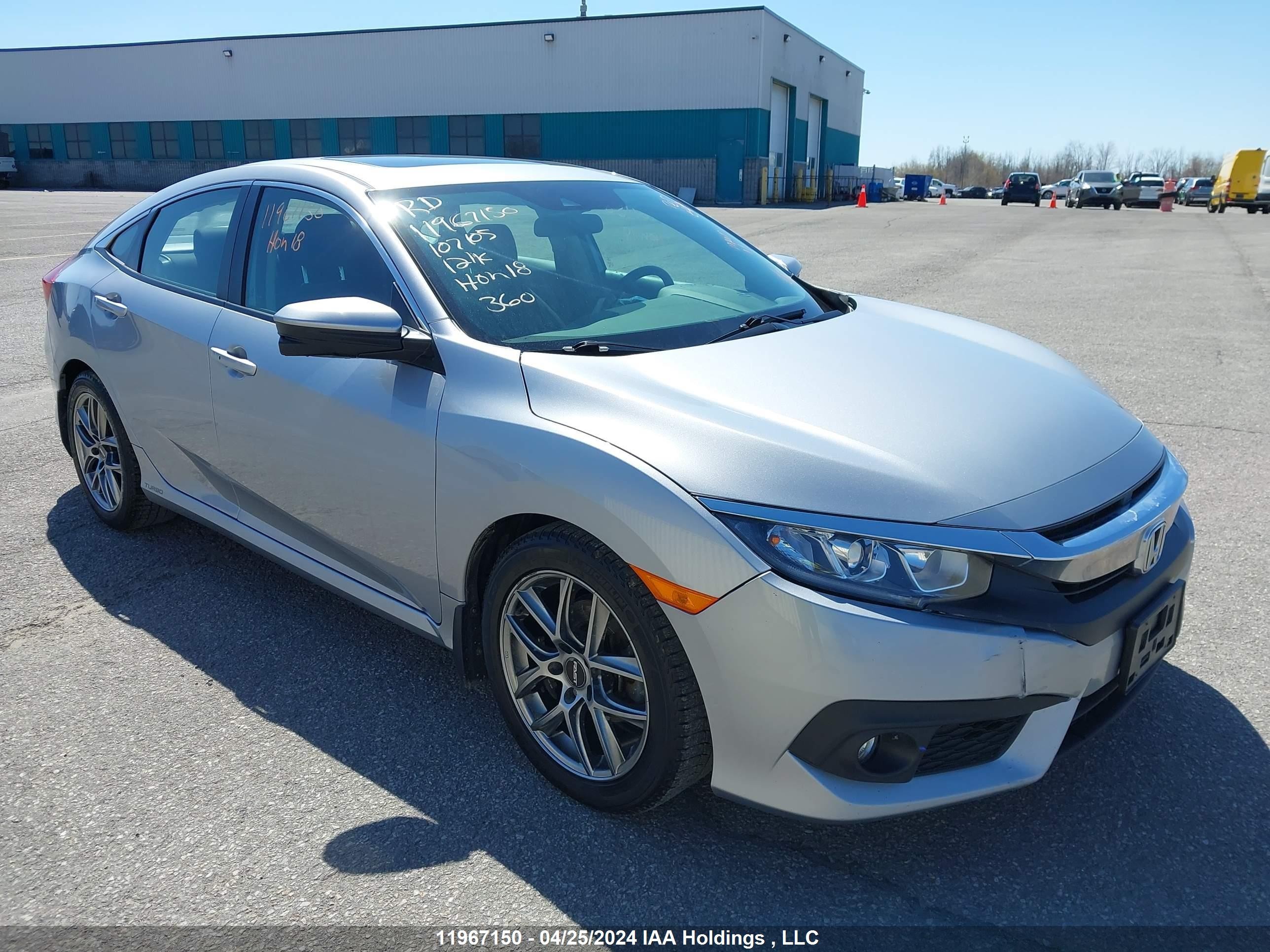 honda civic 2018 2hgfc1f4xjh107105