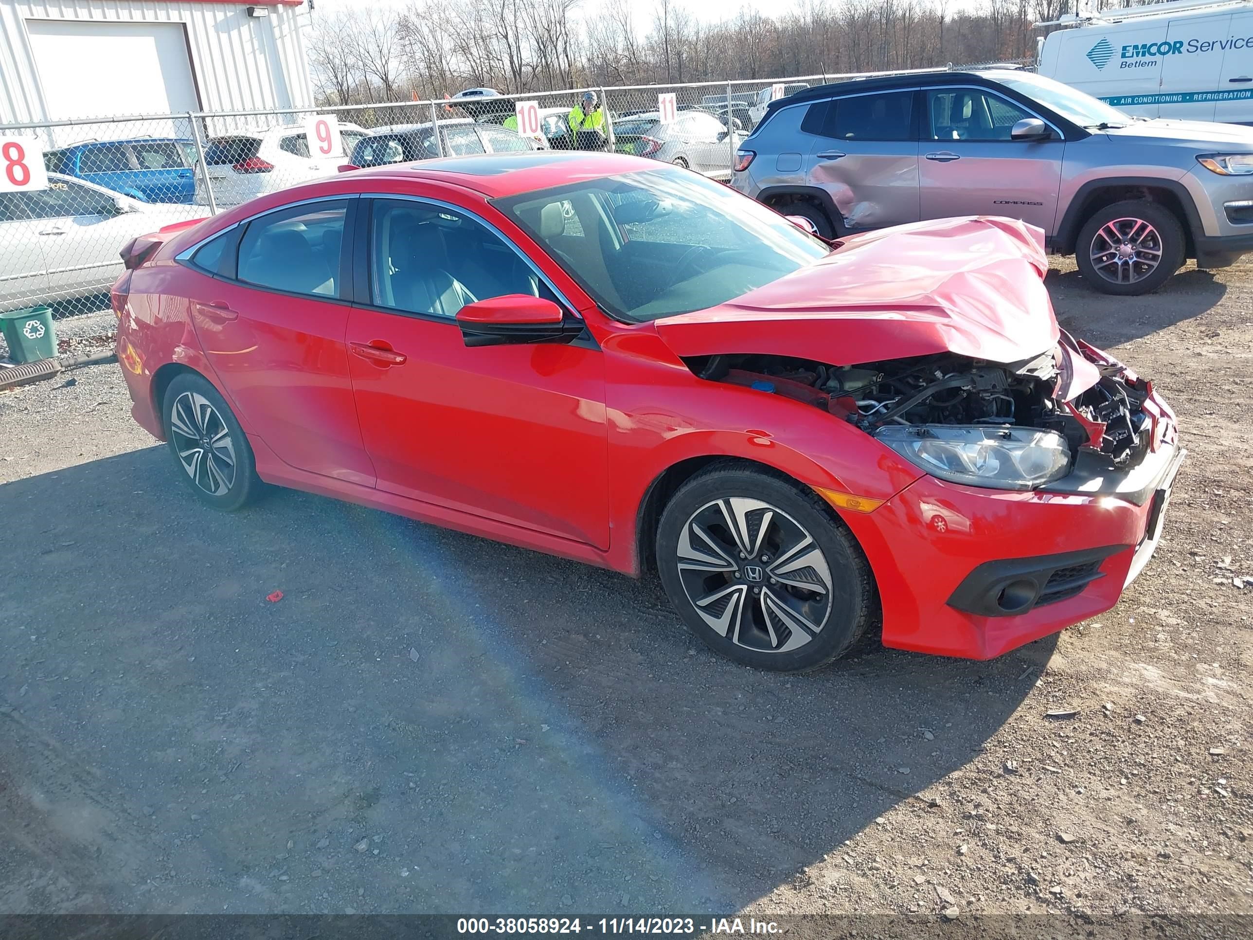 honda civic 2016 2hgfc1f79gh634636