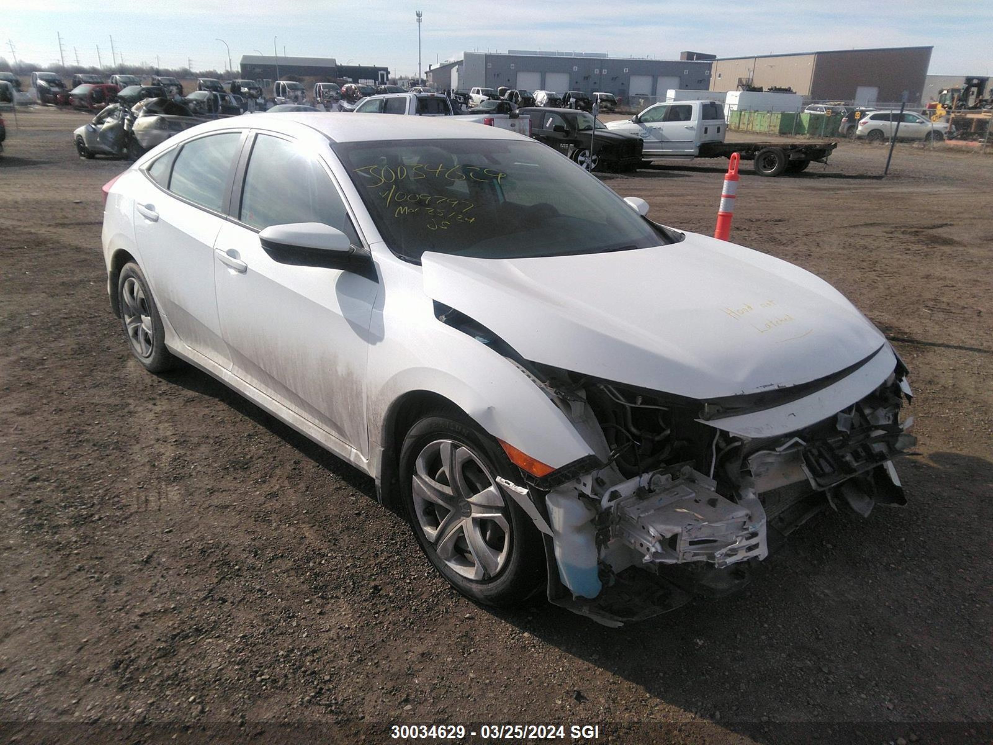 honda civic 2018 2hgfc2e52jh009797