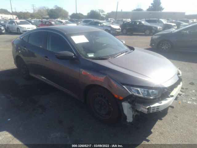 honda civic sedan 2018 2hgfc2e52jh552616