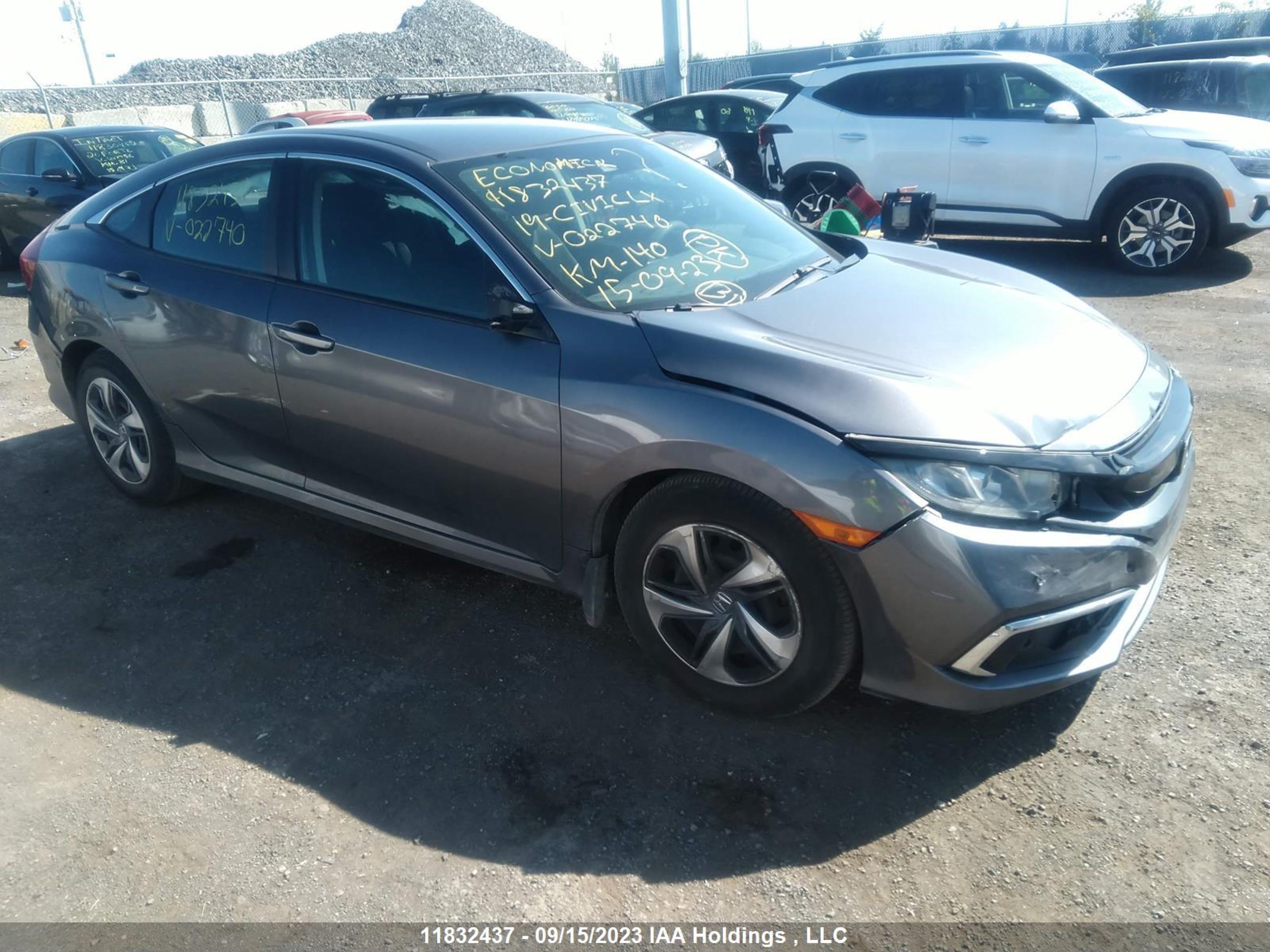 honda civic 2019 2hgfc2e53kh022740