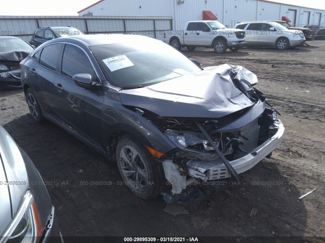 honda civic sedan 2019 2hgfc2e65kh588701