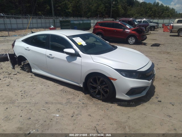 honda civic sedan 2019 2hgfc2e81kh547306