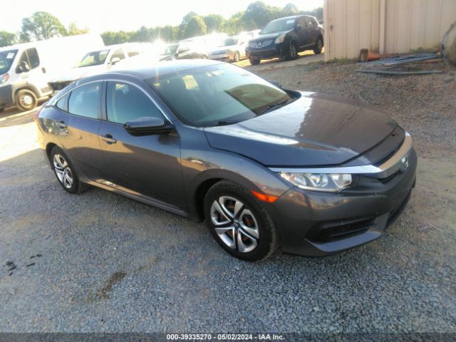 honda civic 2018 2hgfc2f51jh567459