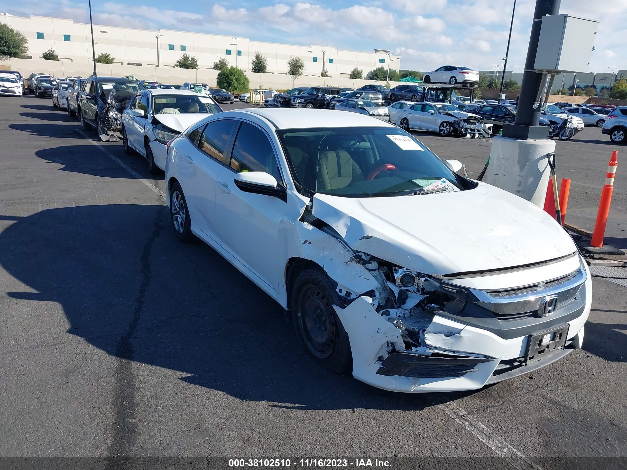 honda civic 2016 2hgfc2f52gh519476