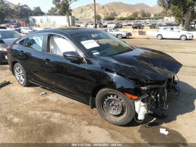 honda civic sedan 2018 2hgfc2f52jh525740