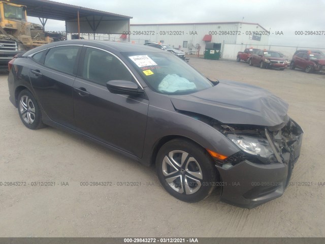 honda civic sedan 2018 2hgfc2f52jh543669