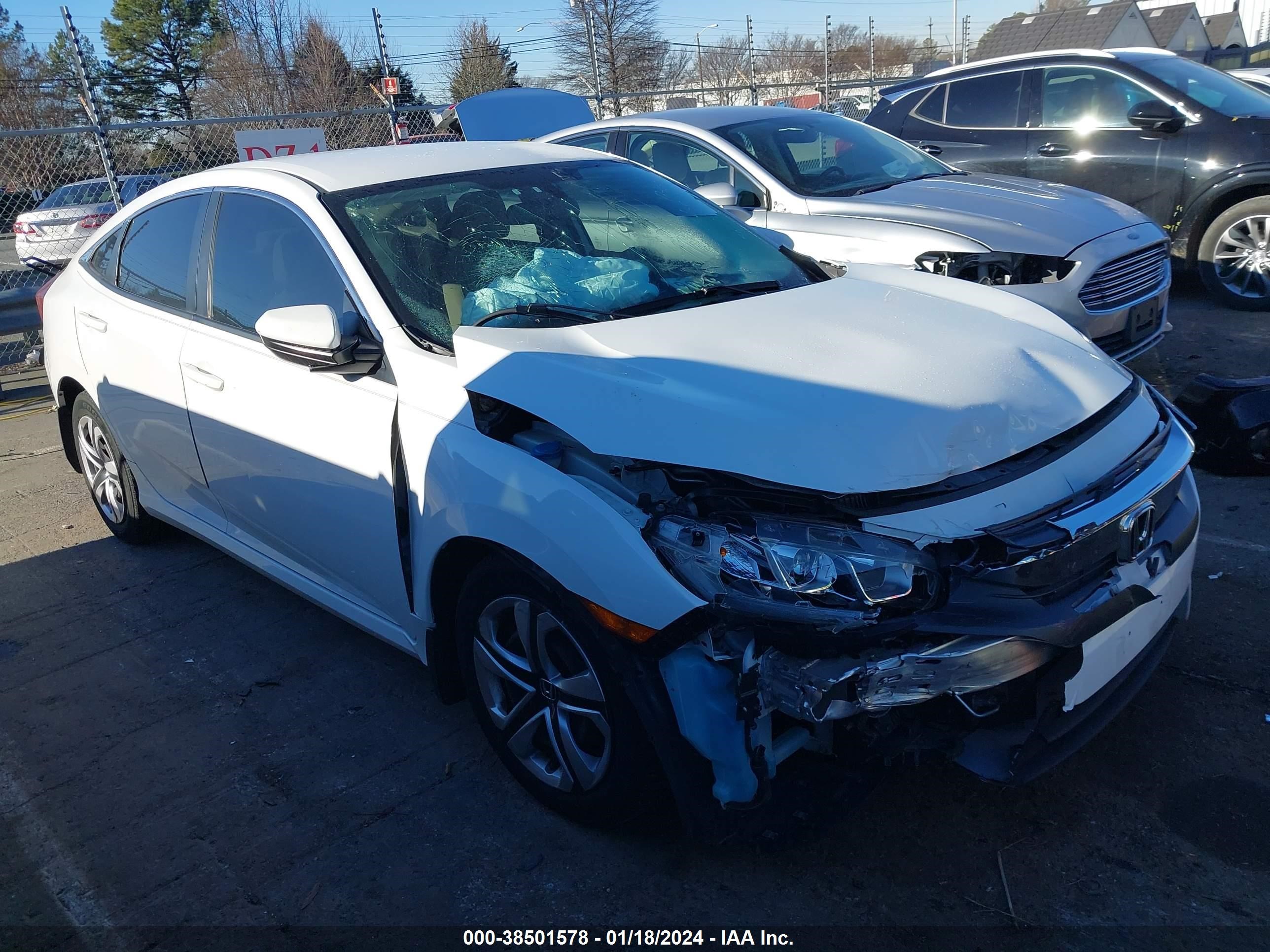 honda civic 2018 2hgfc2f52jh608617