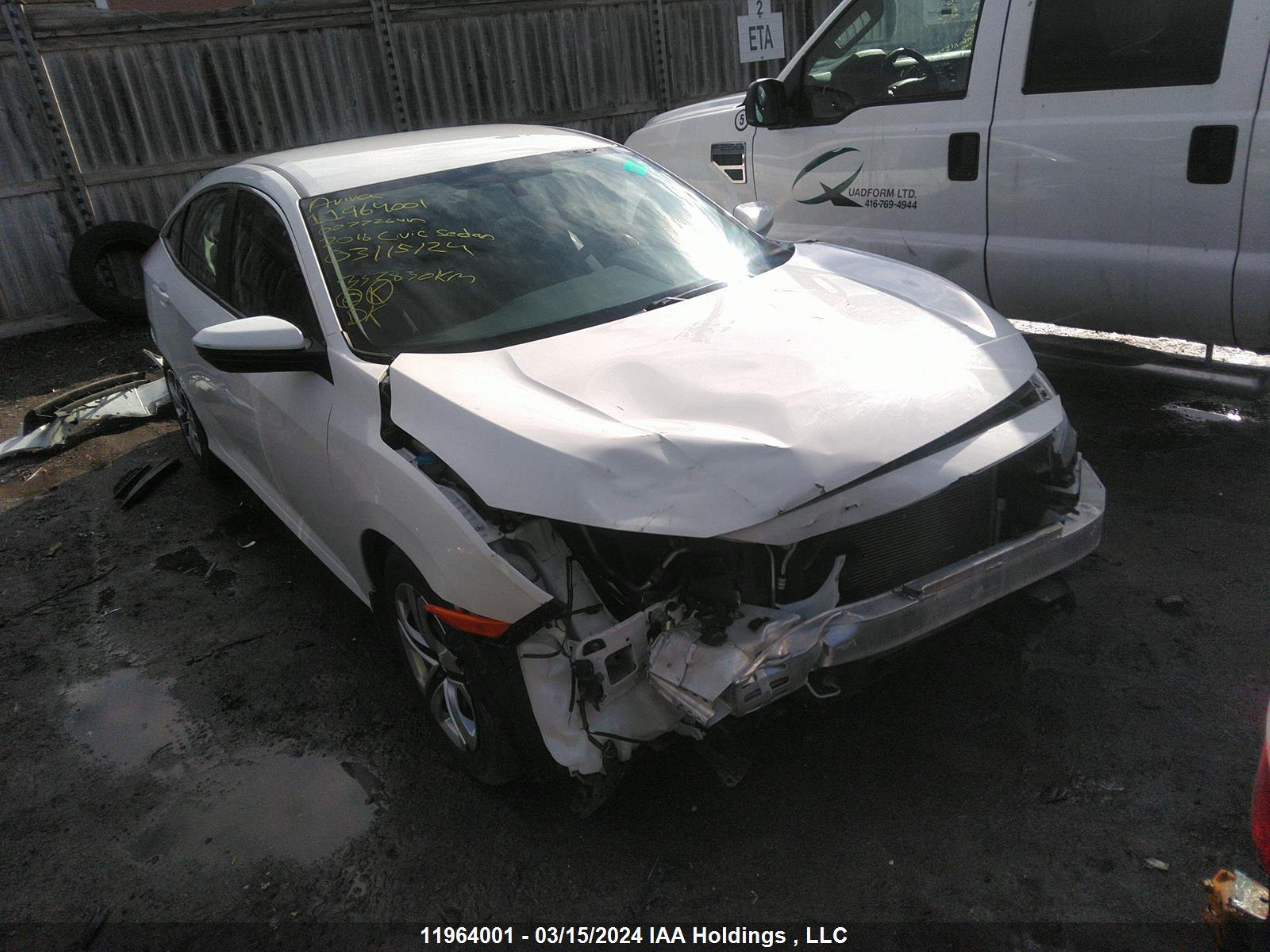 honda civic 2016 2hgfc2f53gh007726