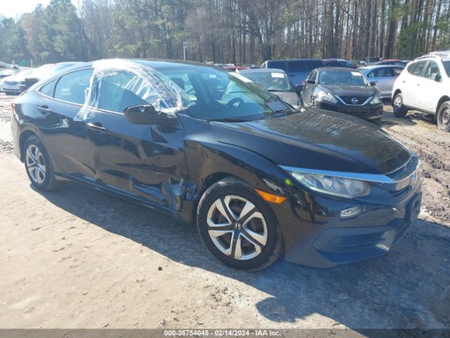 honda civic 2016 2hgfc2f54gh520757