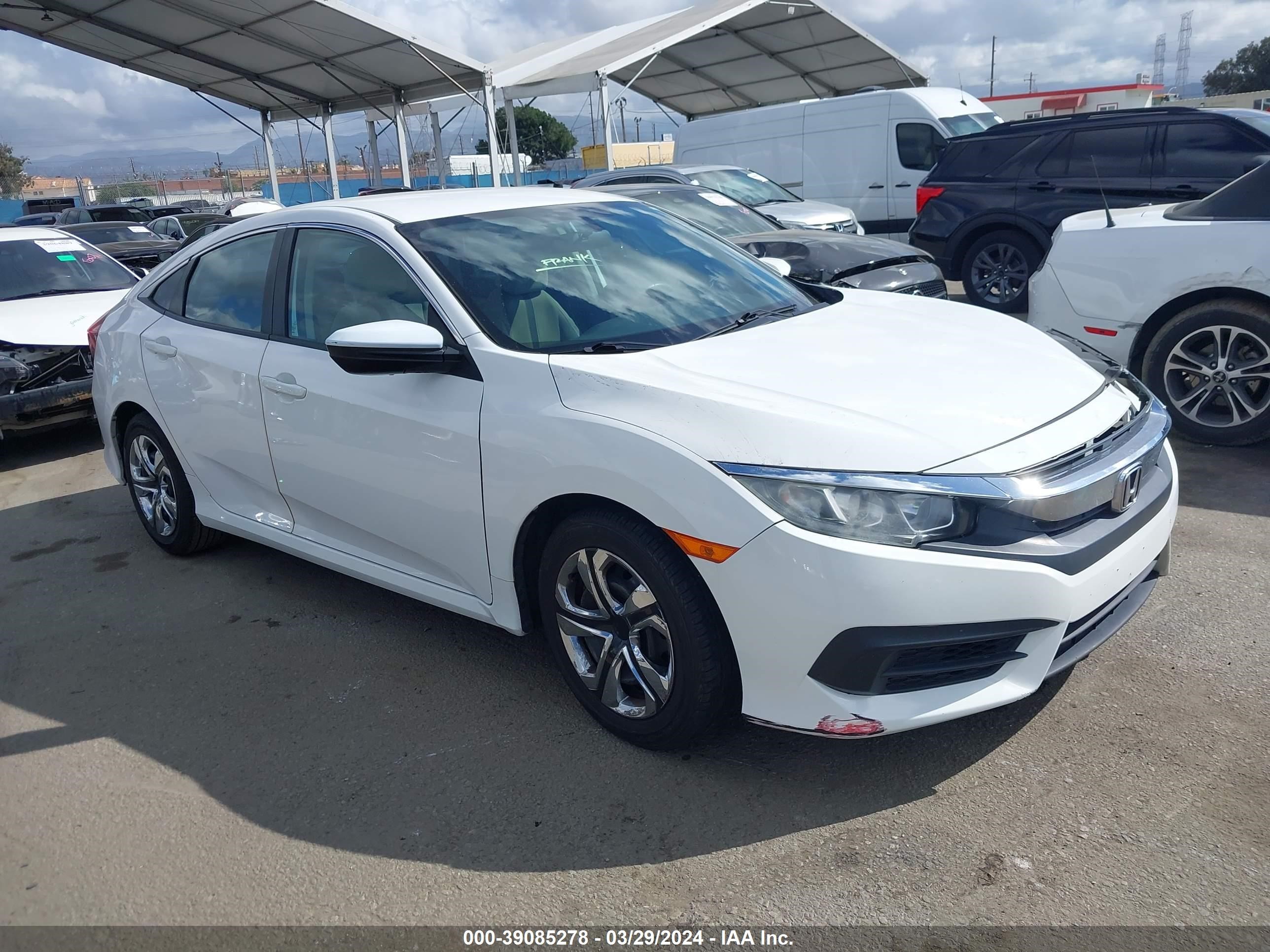 honda civic 2016 2hgfc2f54gh521990