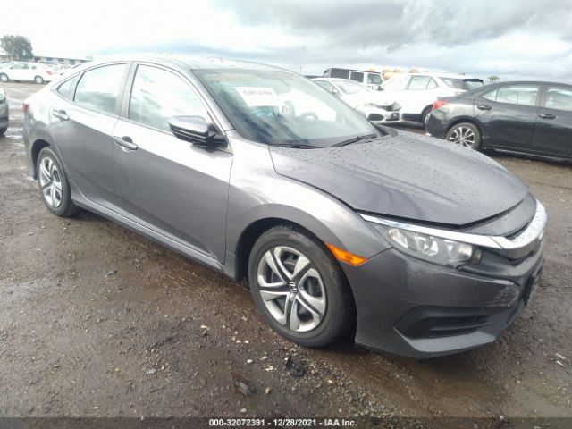 honda civic sedan 2018 2hgfc2f54jh533998