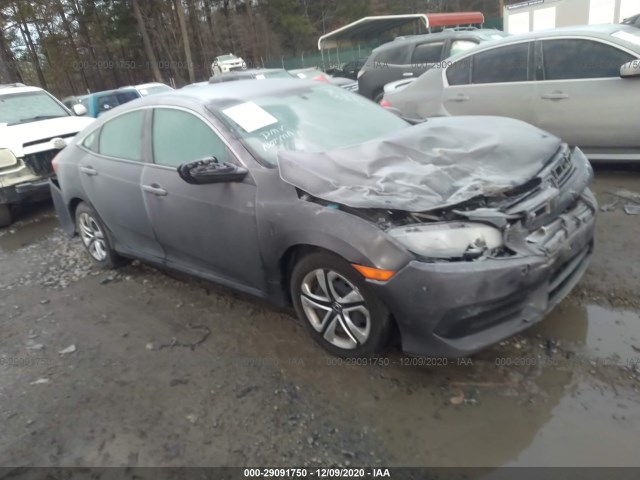 honda civic sedan 2018 2hgfc2f54jh543687