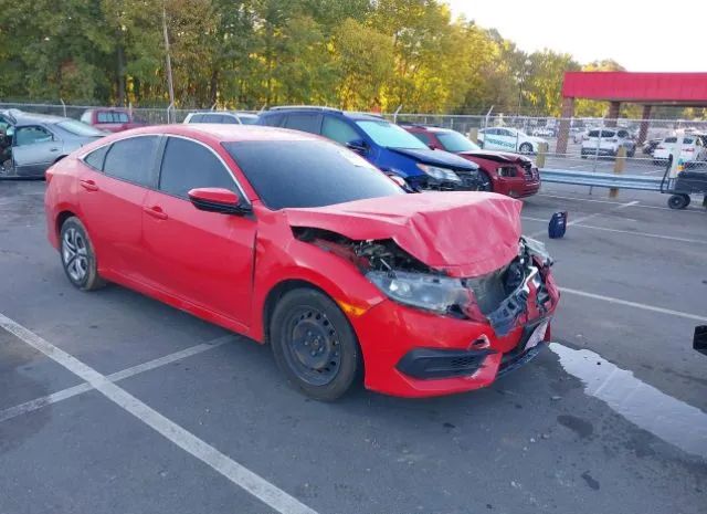 honda civic sedan 2018 2hgfc2f54jh550378