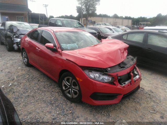 honda civic sedan 2018 2hgfc2f54jh557802