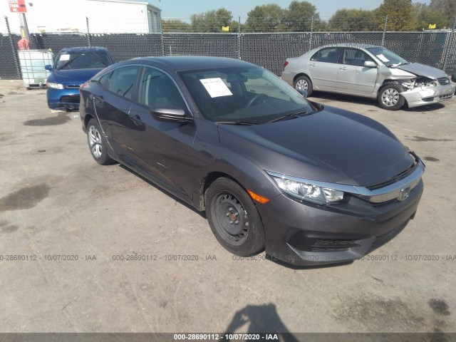 honda civic sedan 2018 2hgfc2f54jh571442