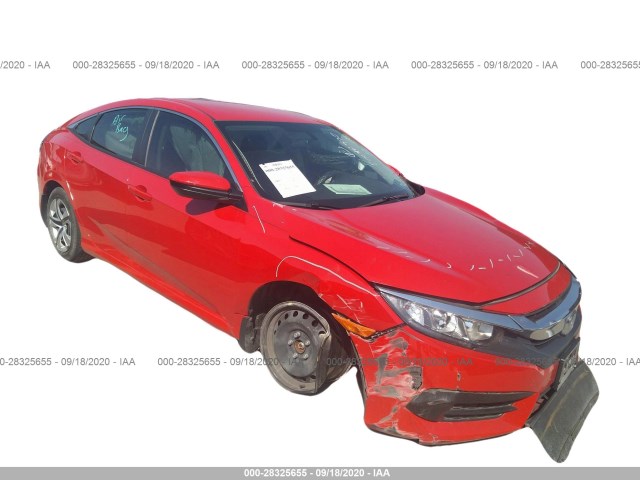 honda civic sedan 2018 2hgfc2f54jh595353