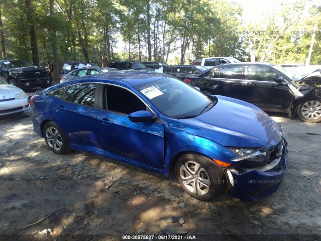 honda civic sedan 2018 2hgfc2f54jh596891