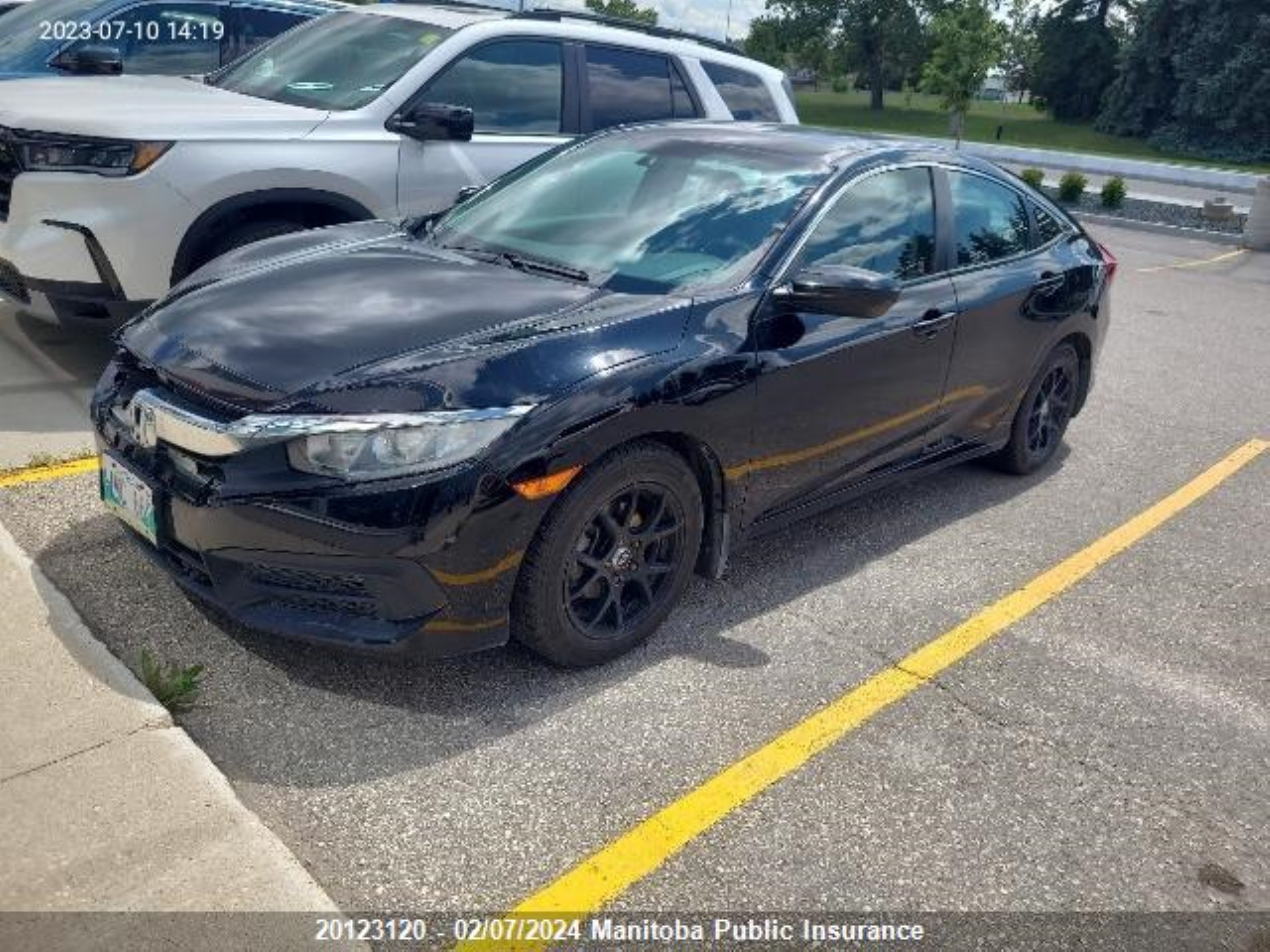 honda civic 2016 2hgfc2f55gh028612