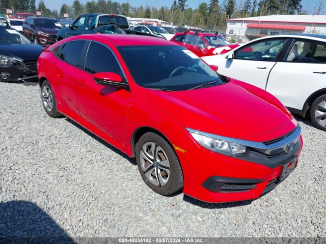 honda civic 2016 2hgfc2f55gh543447