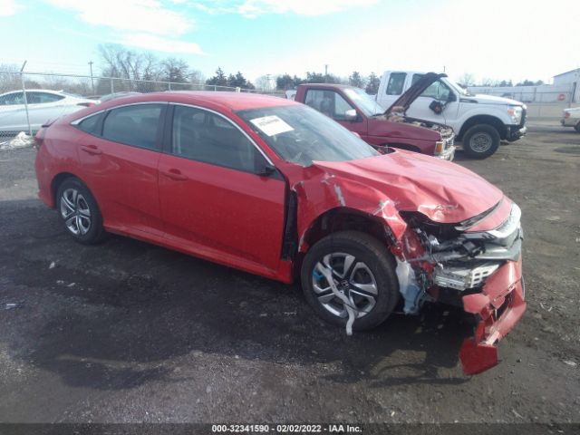 honda civic lx 2016 2hgfc2f55gh575167