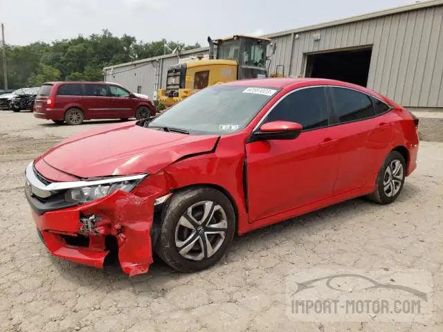 honda civic 2018 2hgfc2f55jh583051