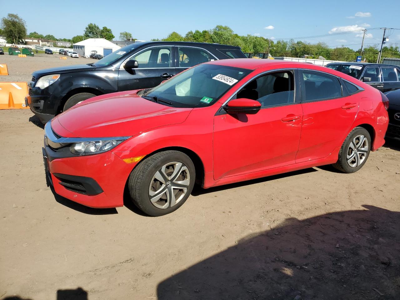 honda civic 2016 2hgfc2f58gh548495