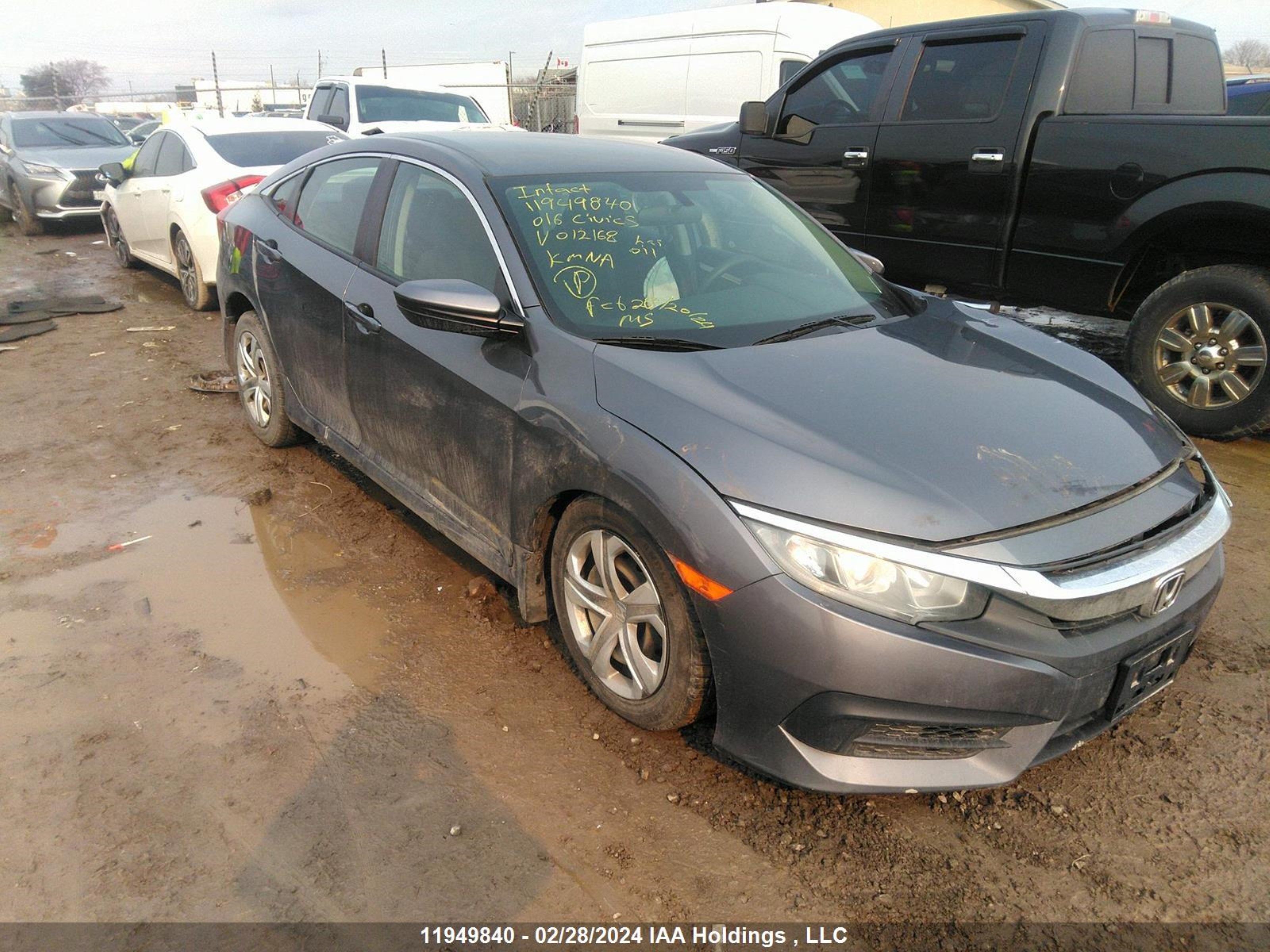 honda civic 2016 2hgfc2f59gh012168