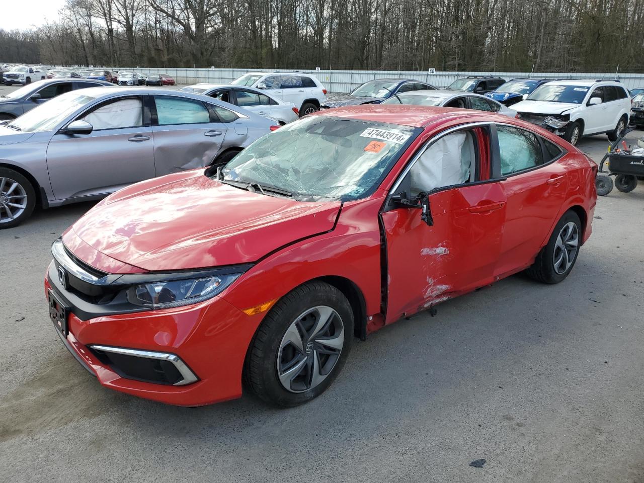 honda civic 2021 2hgfc2f60mh535504