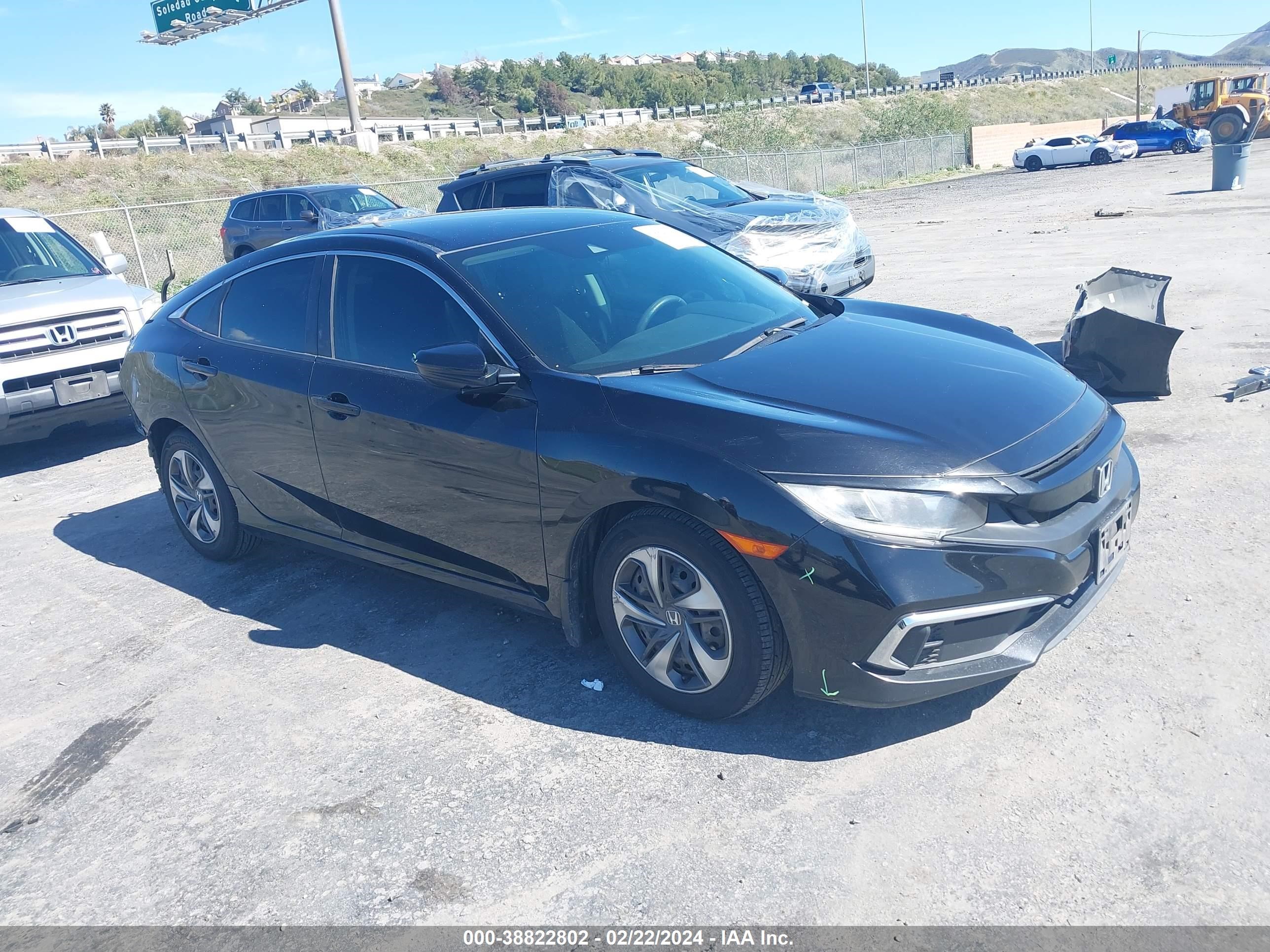 honda civic 2019 2hgfc2f61kh503304