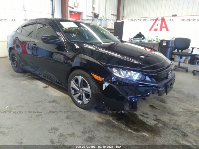 honda civic sedan 2019 2hgfc2f64kh582581