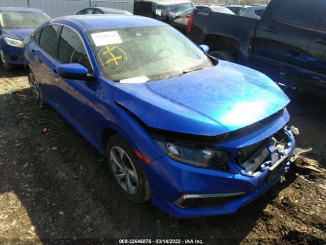 honda civic sedan 2019 2hgfc2f65kh519327