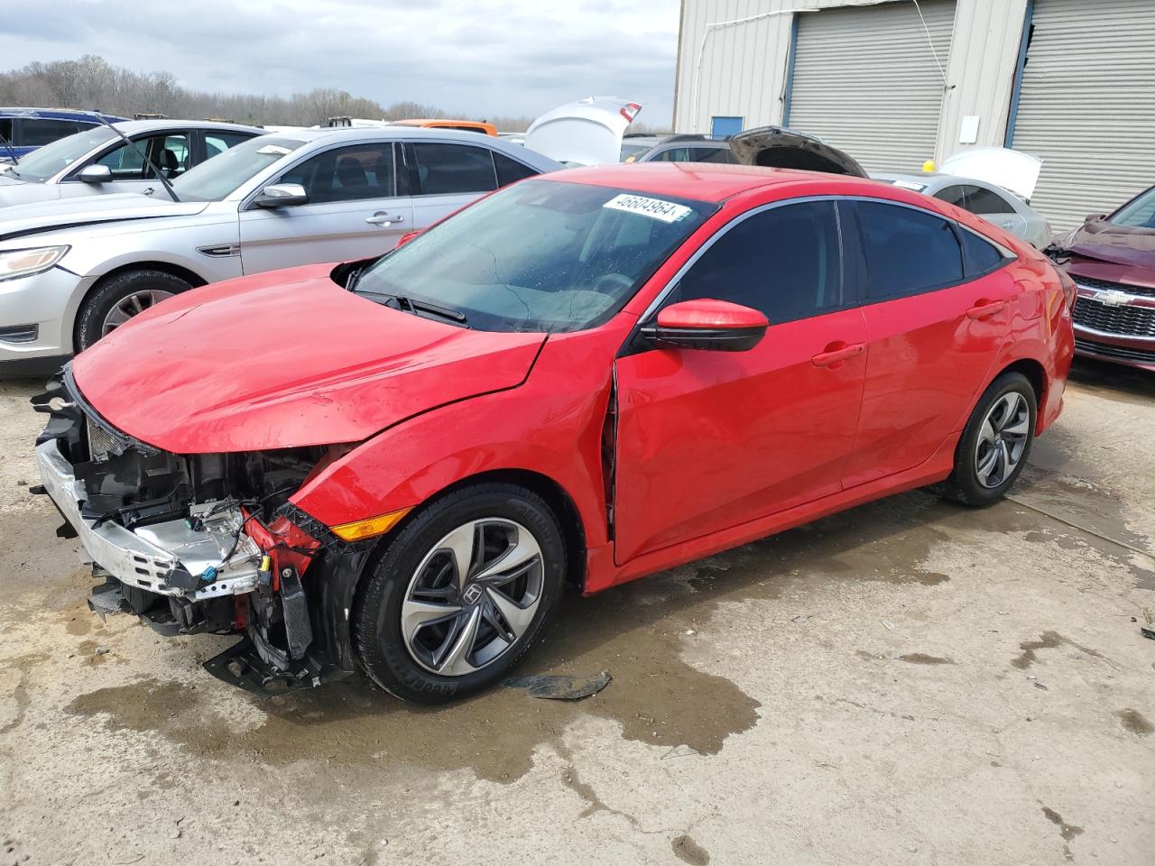 honda civic 2019 2hgfc2f65kh598465